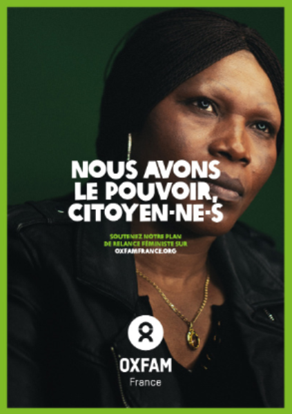 Couverture de "Nous avons le pouvoir citoyen.ne.s" - Exposition Oxfam France